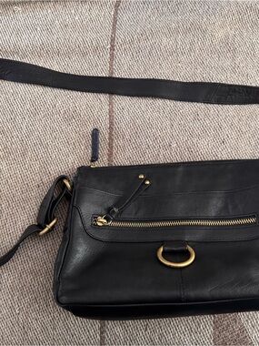 Great American Leatherworks Crossbody Bag with Gold Hardware